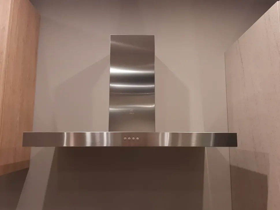 Cucina lineare in laminato materico altri colori Modula over a prezzo scontato