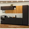 Cucina lineare in laminato materico altri colori Sandy a prezzo scontato