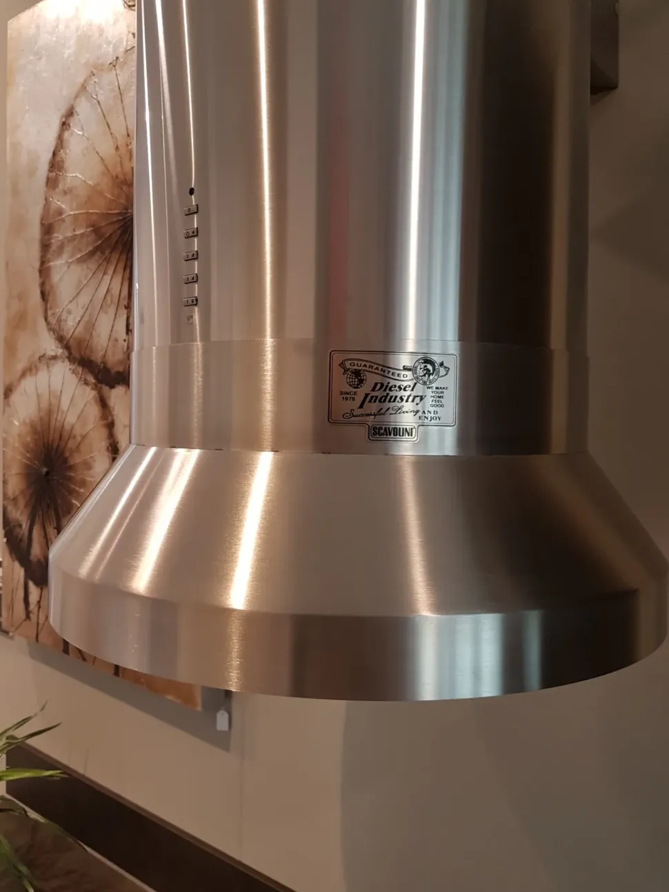 Cucina lineare in laminato materico altri colori Diesel a prezzo scontato