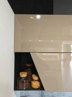 Cucina lineare in laminato materico altri colori Liberamente a prezzo scontato