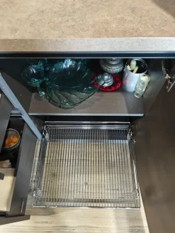 Cucina lineare in laminato materico altri colori Liberamente a prezzo scontato