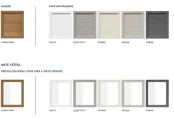 Cucina lineare in legno a prezzo scontato 38%