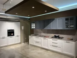 Cucina lineare in legno a prezzo scontato 60%