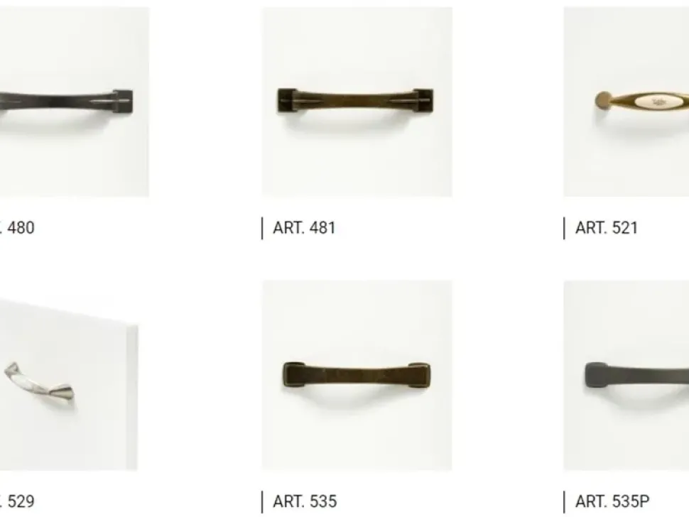 Cucina lineare in legno bianca Asolo a prezzo ribassato