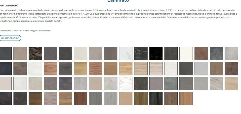 Cucina lineare in legno rovere chiaro Jey feel 01 a prezzo scontato