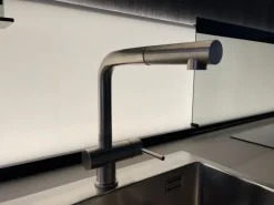 Cucina lineare in melaminico a prezzo ribassato 45%