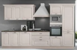 Cucina lineare in nobilitato altri colori Cucina bea cm 360 h 216 a prezzo ribassato