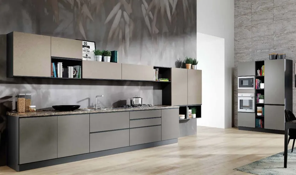 Cucina lineare in nobilitato altri colori Emily 10 a prezzo scontato