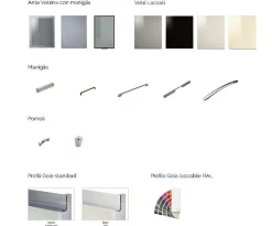 Cucina lineare in polimerico opaco a prezzo ribassato 41%