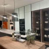 Cucina lineare in vetro a prezzo ribassato 56%