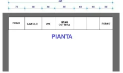 Cucina lineare Line Astra con uno sconto vantaggioso