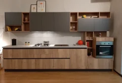 Cucina lineare Miky Artigianale con un ribasso vantaggioso