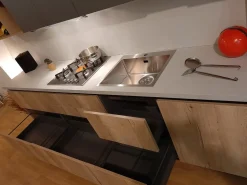Cucina lineare Miky Artigianale con un ribasso vantaggioso