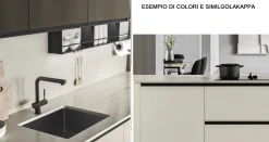 Cucina lineare moderna altri colori Gicinque 300promo2026bis a soli 4990 Euro