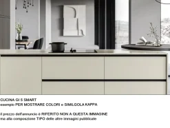 Cucina lineare moderna altri colori Gicinque 300promo2026bis a soli 4990 Euro