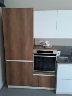 Cucina lineare moderna bianca Stosa Infinity a soli 7835 Euro