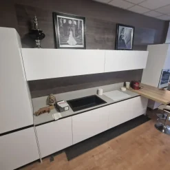 Cucina lineare moderna bianca Arredo3 Kaly a soli 9557 Euro