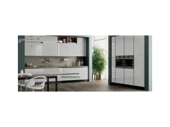 Cucina lineare moderna bianca Prima cucine Domino a soli 8250 Euro