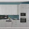 Cucina lineare moderna Cucina smart 360 h 264 micro Artigianale a prezzo ribassato