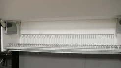 Cucina lineare moderna grigia Mobilturi Pop