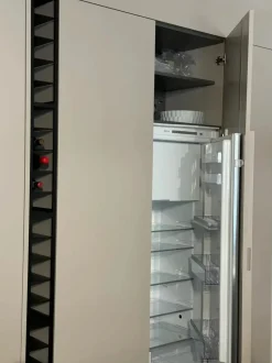 Cucina lineare moderna grigia Record cucine One a soli 15800 Euro