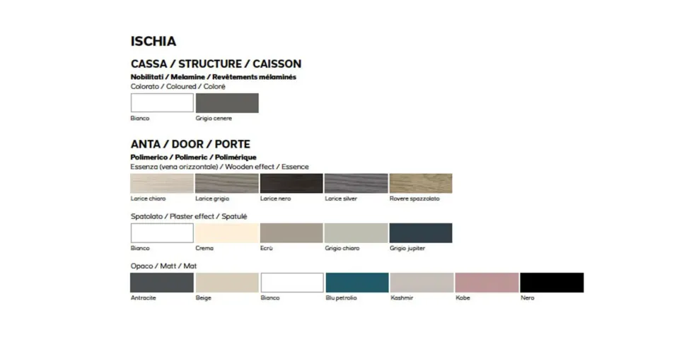 Cucina lineare moderna Ischia Imab a prezzo ribassato