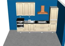 Cucina lineare moderna Modello gioia Mobilificio bellutti a prezzo ribassato