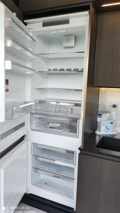 Cucina lineare moderna rovere moro Stosa Metropolis