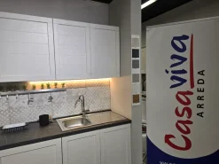 CUCINA lineare Net cucine Elsa  total white SCONTATA 52%