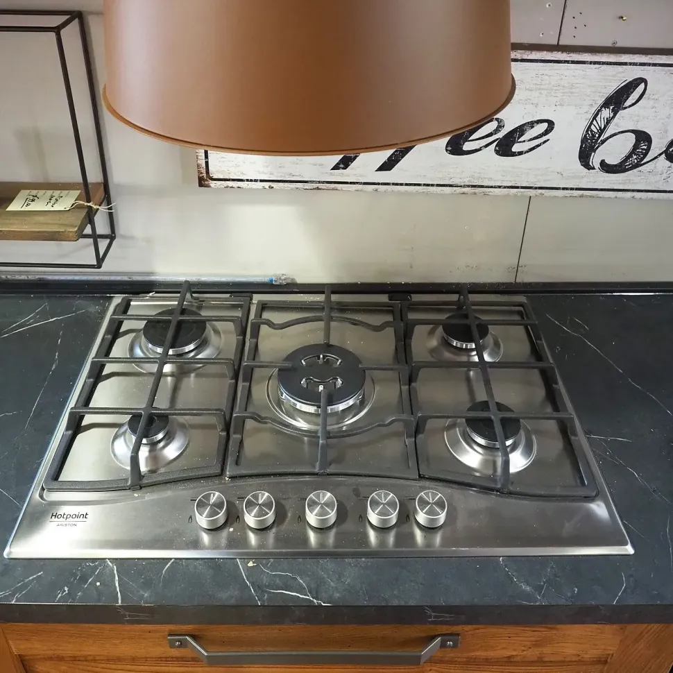 CUCINA lineare Outlet etnico Cucina moderna vintage alta legno SCONTATA 59%