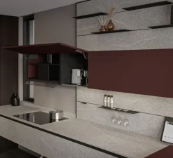 Cucina Loft design altri colori Arrex lineare scontata 30%