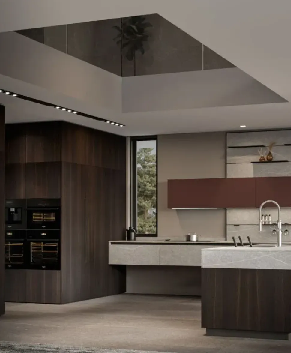 Cucina Loft design altri colori Arrex lineare scontata 30%