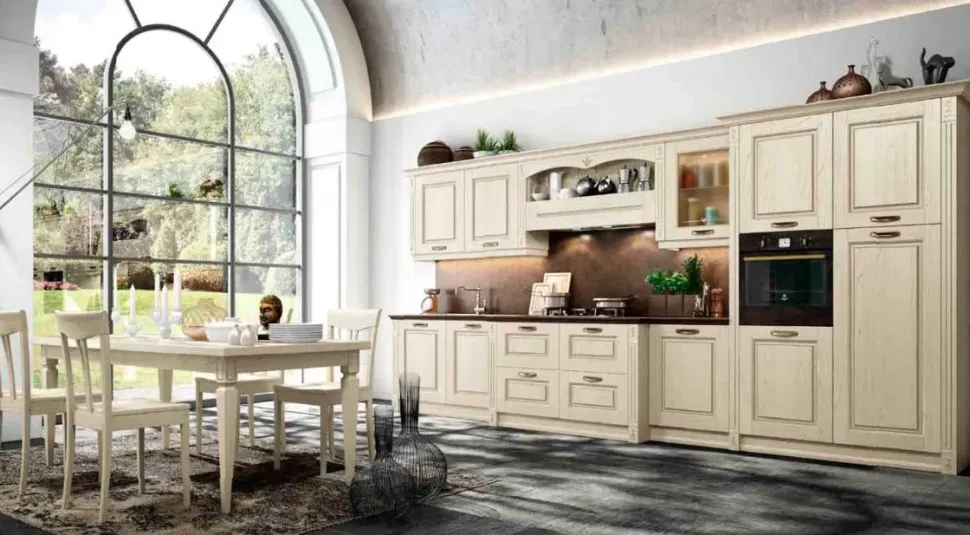 Cucina magnolia classica lineare Arredo3 Verona 4 a soli 7400 Euro