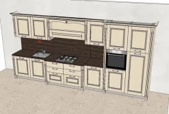 Cucina magnolia classica lineare Arredo3 Verona 4 a soli 7400 Euro