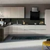 Cucina magnolia moderna con penisola Arredo3 Round 3 a soli 9000 Euro
