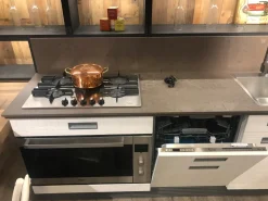 Cucina Marchi cucine classica ad angolo bianca in legno Lab 40