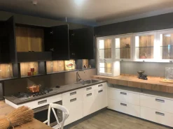 Cucina Marchi cucine classica ad angolo bianca in legno Lab 40