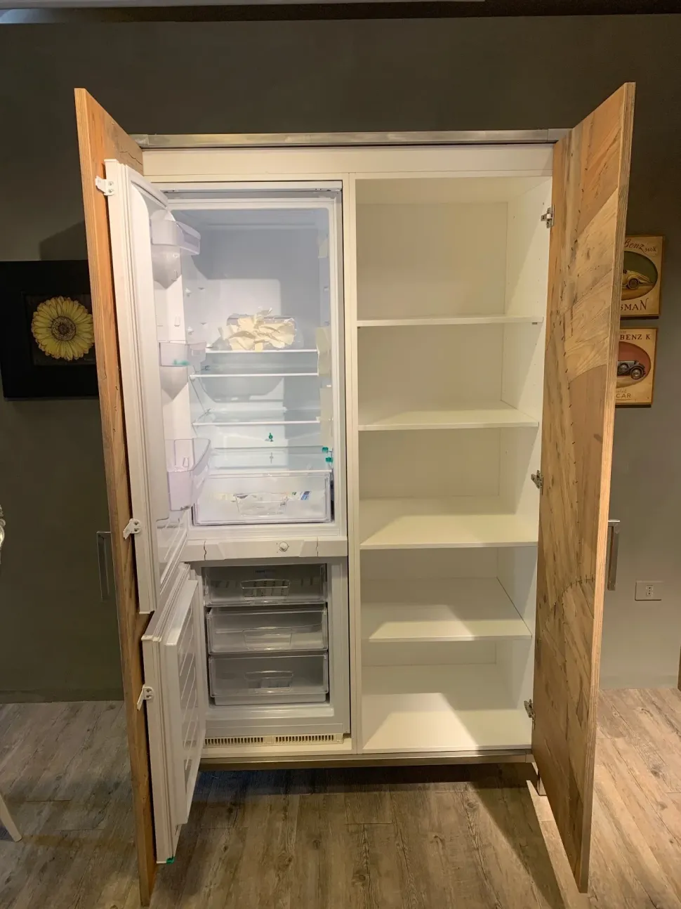 Cucina Marchi cucine classica ad angolo bianca in legno Lab 40