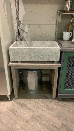 Cucina Marchi cucine design lineare altri colori in resina cementizia Lomi