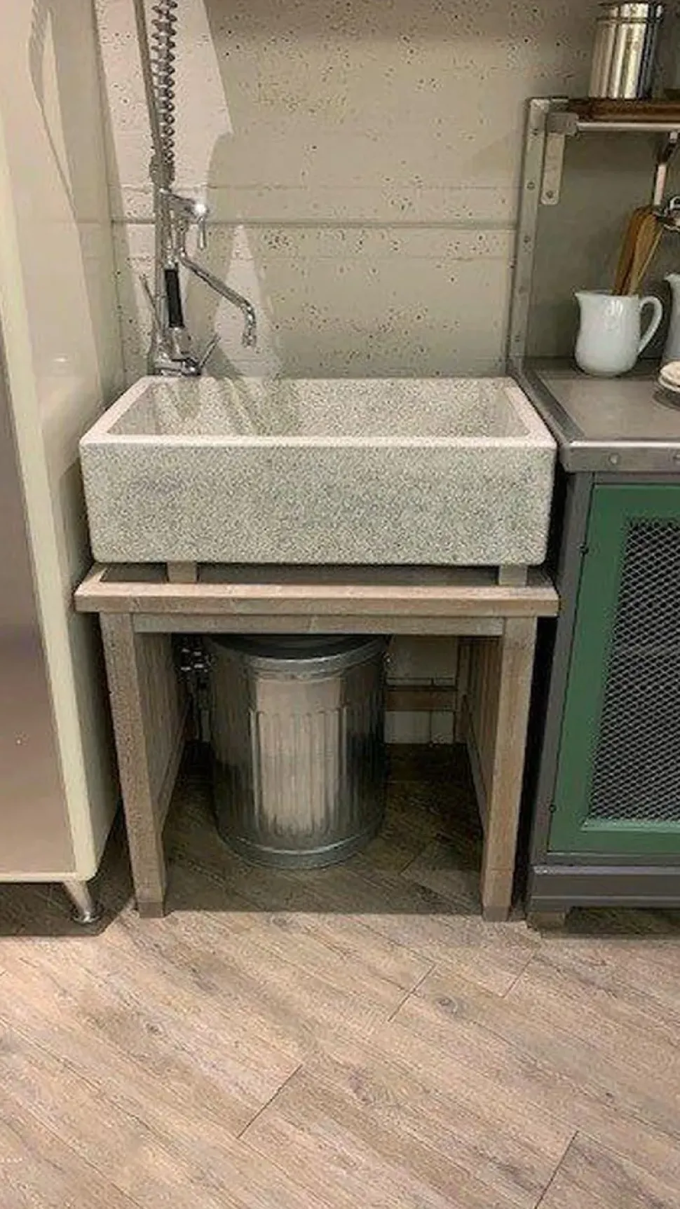 Cucina Marchi cucine design lineare altri colori in resina cementizia Lomi