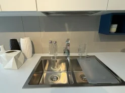 Cucina Materia moderna bianca Doimo cucine lineare scontata 50%