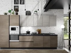 Cucina Maya 1 lineare Kuadra cucine con un ribasso imperdibile