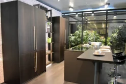 Cucina Metropolis natural con isola Stosa con un ribasso imperdibile