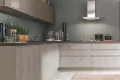 Cucina Mia chic ad angolo Net cucine con un ribasso imperdibile