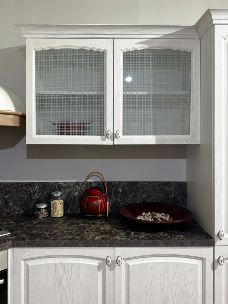 Cucina Mida classica bianca Colombini casa ad angolo scontata 50%