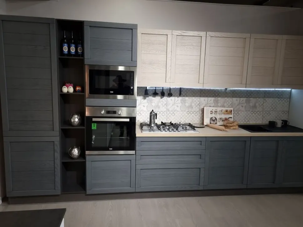 CUCINA Mobilturi Ardesia canapa PREZZO OUTLET scontata 50%