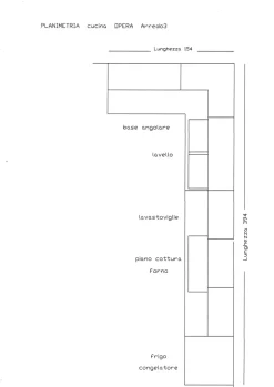 Cucina modello Apera Arredo3 PREZZO SCONTATO 50%