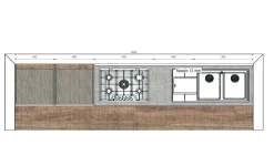 Cucina modello Bilbao Spar PREZZO SCONTATO