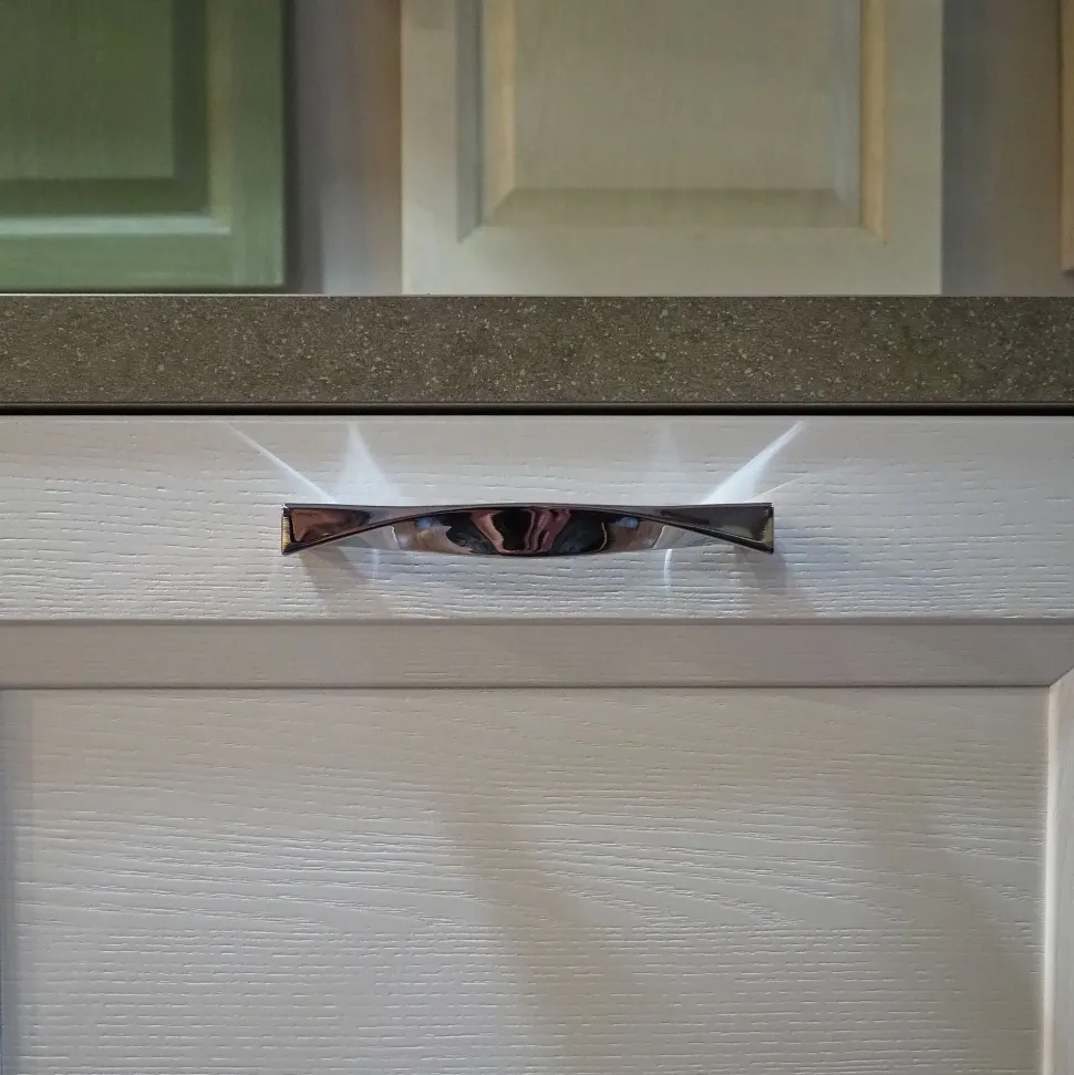 Cucina modello Cucina shabby chic lineare 4 metri con piano penisola Nuovi mondi cucine PREZZO SCONTATO 64%