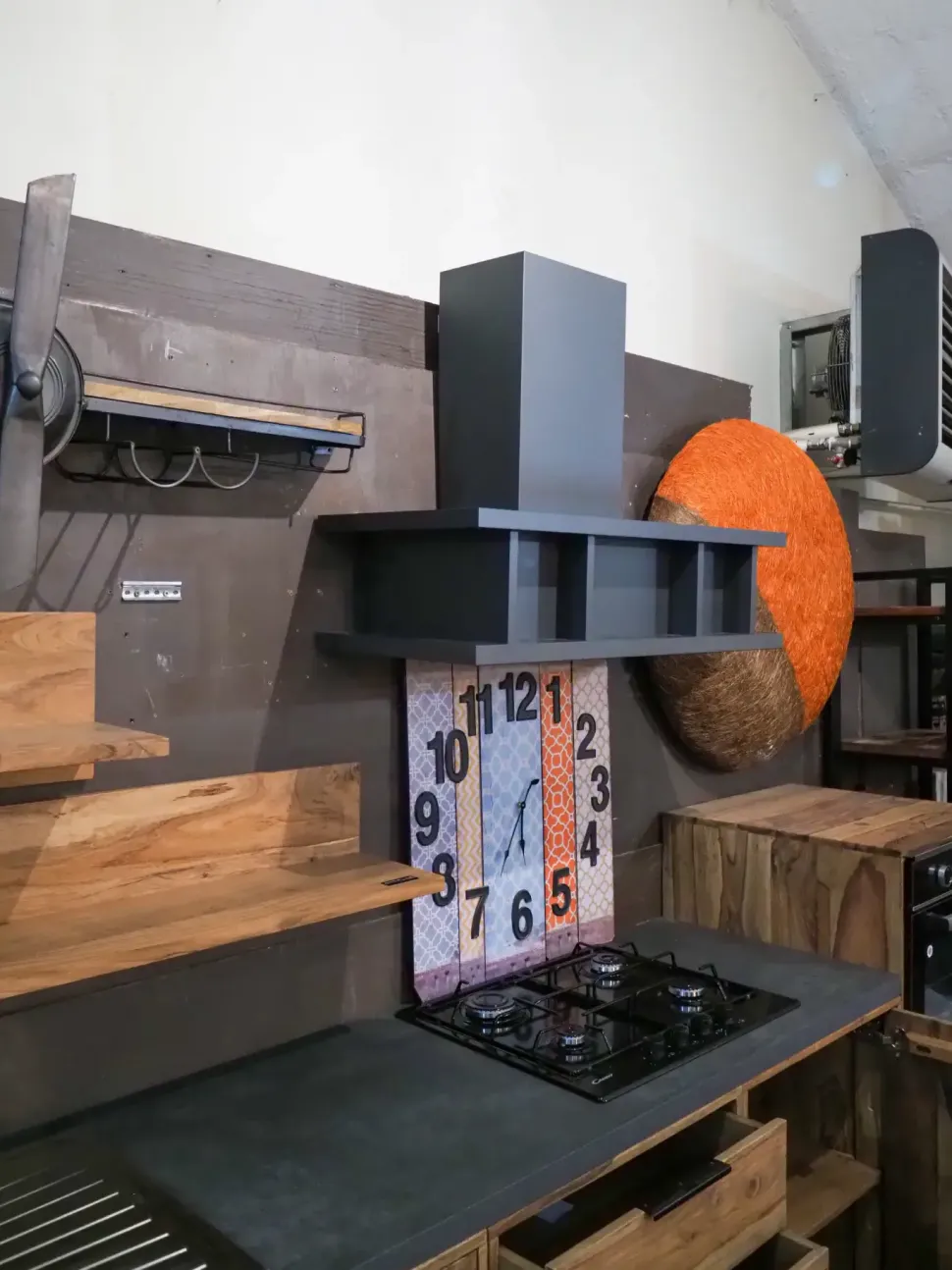 Cucina modello Cucina totla wood in vero legno Nuovi mondi collection PREZZO SCONTATO 58%